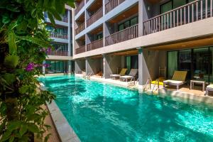 Het zwembad bij of vlak bij Aree Tara Ao Nang Krabi