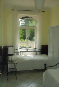 Postel nebo postele na pokoji v ubytování Ferienwohnung Mosel-Rhein