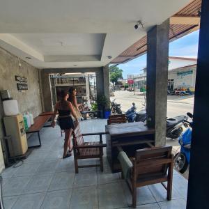 Posezení v ubytování 8 homestel