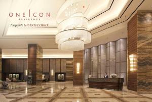 Lobbyen eller receptionen på Apartemen one icon residence + 29 billeder