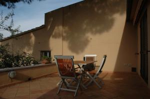 A patio or other outdoor area at Regina