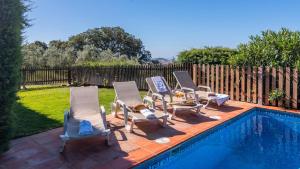 Bazén v ubytovaní Finca las Chozas Antequera - La Joya by Ruralidays alebo v jeho blízkosti