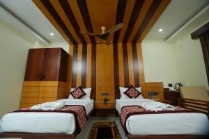 Letto o letti in una camera di Urban Suites