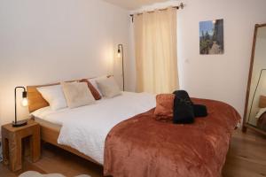 Letto o letti in una camera di Pilanous Residence - Junior Suite - Swiss Alps