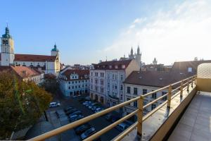 Výhľad na mesto Praha alebo výhľad na mesto priamo z hotela