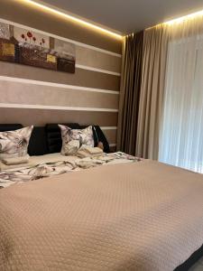 Ένα ή περισσότερα κρεβάτια σε δωμάτιο στο KAISER'S Freundschaft