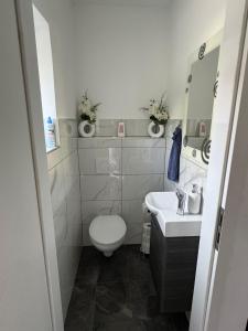 Ein Badezimmer in der Unterkunft S&D