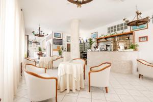 Istumisnurk majutusasutuses Hotel La Caravella