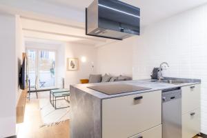 Kuchyň nebo kuchyňský kout v ubytování Premium apartment in Vigo + 13 fotografií