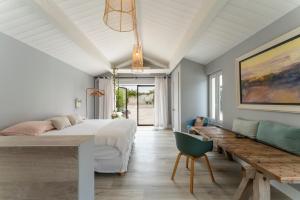 Katil atau katil-katil dalam bilik di Le cabanon de Modène +22 gambar