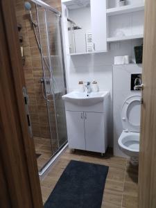 O baie la Apartman Zimus sa prelepim pogledom, besplatan Spa & Đakuzi, Parking, WIFI, lift,