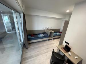 Prostor za sedenje u objektu Hostelum