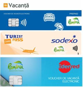 dos logotipos diferentes para diferentes tipos de empresas en Vila Agata en Sinaia