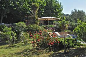 Zahrada ubytování Bastide de l'Avelan