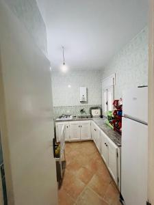 Kuchyň nebo kuchyňský kout v ubytování Appartement Martil Miramar, Tetouan