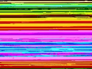 バラトンフェニヴェシュにあるHoliday Home Gerle by Interhomeの虹色の線