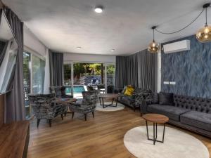 Χώρος καθιστικού στο Villa Visum Mare Tribus by Interhome
