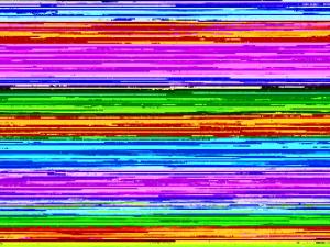 バラトンケレストゥールにあるHoliday Home Gemini 2 by Interhomeの色の異なる線の色彩豊かな壁