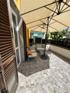 Patio nebo venkovní prostory v ubytování Casa L'Aquila