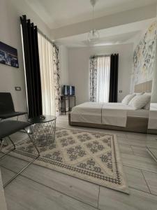 Posezení v ubytování Casa L'Aquila