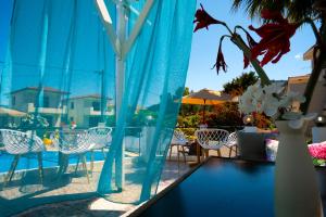Fotografie z fotogalerie ubytování Aegli Hotel Studios v destinaci Skala Potamias