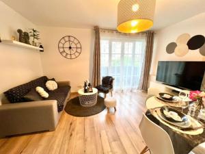Χώρος καθιστικού στο Appartement en centre-ville