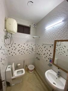 Kylpyhuone majoituspaikassa Comfortable stay