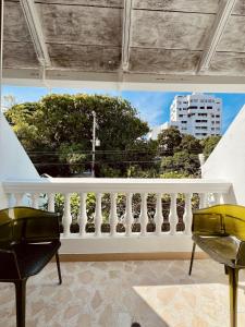 Posezení v ubytování Peregrinos Hostel Cartagena de Indias