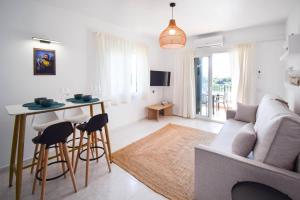 Μια τηλεόραση ή/και κέντρο ψυχαγωγίας στο Apartamento Biniforcat 41