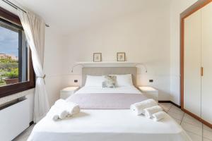 Llit o llits en una habitació de Villa Colombina, Private Pool