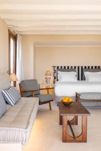 Posteľ alebo postele v izbe v ubytovaní Dunas de Formentera
