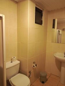 Koupelna v ubytování Side Yeşilöz Hotel