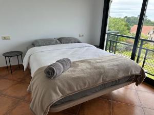 Кровать или кровати в номере Casa Suomi