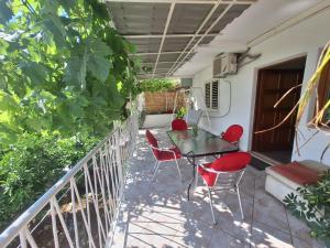 Balkón nebo terasa v ubytování Apartment Ines