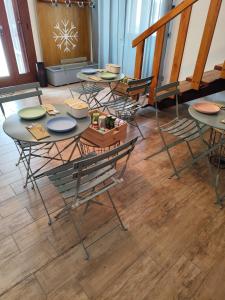 A seating area at Forese House