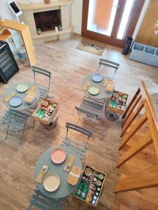 A seating area at Forese House