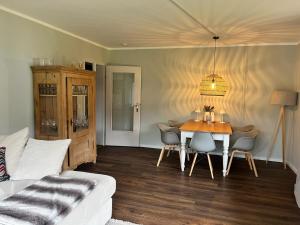 Posezení v ubytování Ferienwohnung Bergrausch