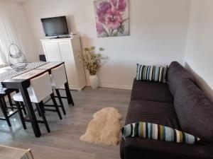 Et opholdsområde på Unterkunft am Rotweinwanderweg