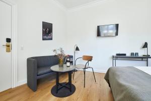 TV a/nebo společenská místnost v ubytování Hotel Sct. Thomas