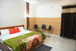 Postel nebo postele na pokoji v ubytování Hotel Starlight