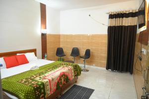 Postel nebo postele na pokoji v ubytování Hotel Starlight