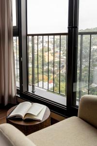 Voodi või voodid majutusasutuse HLS Dalat Lodge toas