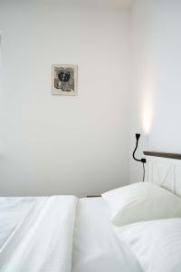 Giường trong phòng chung tại Mieszkanie Chrzanowska