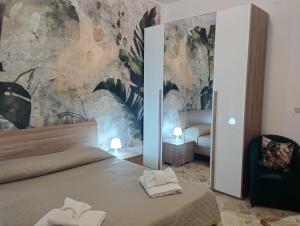 A bed or beds in a room at Casa Giorgia