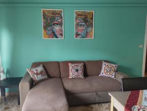 A seating area at Casa Giorgia