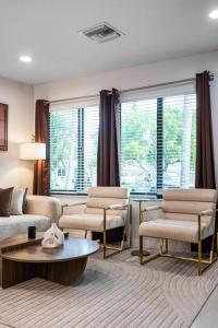Χώρος καθιστικού στο Luxurious Home in Pompano & Fort Lauderdale