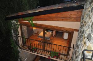 Balkón alebo terasa v ubytovaní Casa rural Can Canà Natura a la Cerdanya