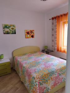 Postel nebo postele na pokoji v ubytování M&D Potok