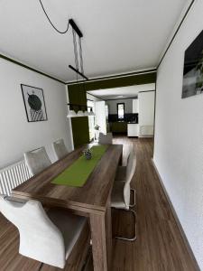 Η κουζίνα ή μικρή κουζίνα στο Haus am Bodden