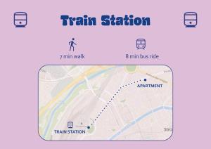 a map of a train station with a man on it at Strasbourg Evasion Pop in Strasbourg
